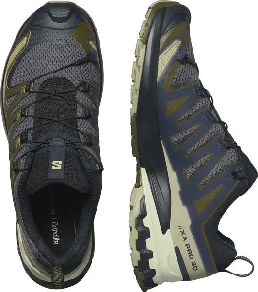 Кросівки Salomon outdoor XA PRO 3D V9 India Ink/Olive Night/Aloe Wash, 7