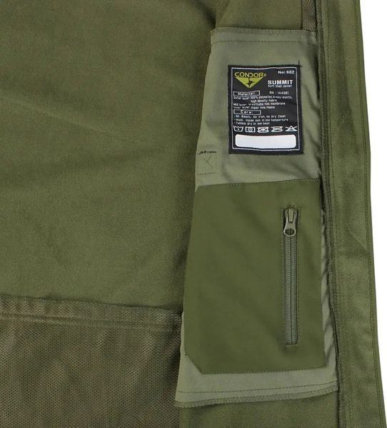 Куртка Condor-Clothing Summit Softshell Jacket XL Olive drab, M