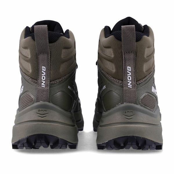 Кроссовки для бега Inov-8 Roclite Max Mid GTX темно-зеленые трейловые мужские 42 (27 см)