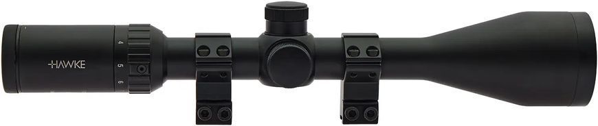 Приціл оптичний Hawke Fast Mount 3-9x50 сітка Mil Dot. Кільця на Ластівчин хвіст