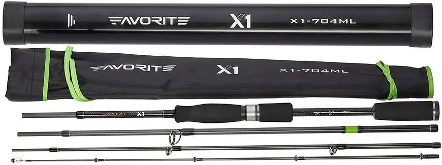 Спиннинг Favorite X1 Travel 704ML 2.13m 4-18g Ex.Fast