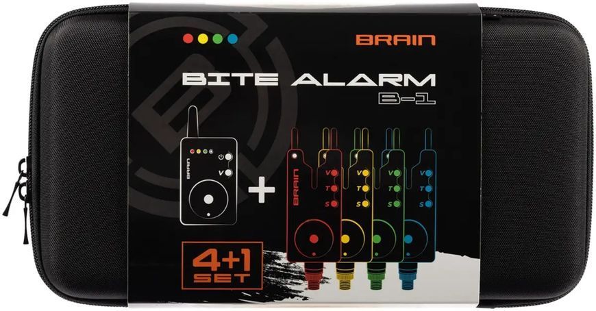 Набір сигналізаторів Brain Wireless Bite Alarm B-1 4+1