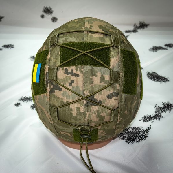 Кавер Kirasa на шлем с козырьком Ballistic Helmet KC-HM001 мультикам (KI605)