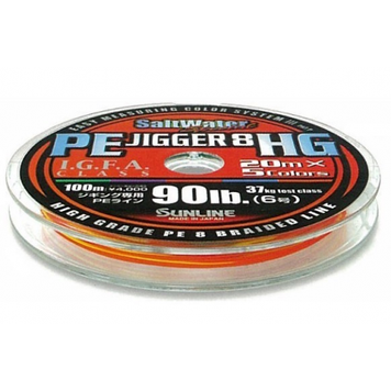 Шнур Sunline PE JIGGER 8 HG 100м