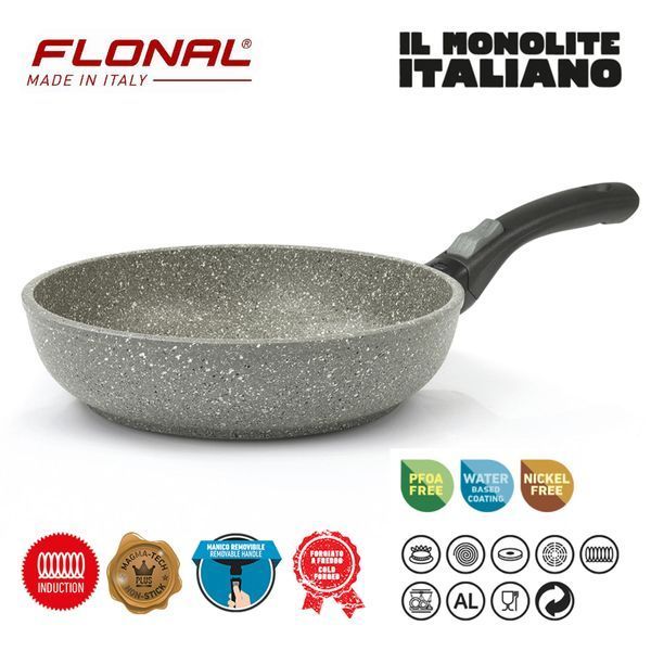 Сковорода Flonal Monolite 28 см (MOIPB2890), Серый