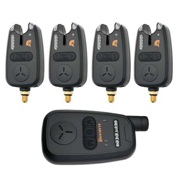 Набор сигнализаторов GLADIATOR RF298 4+1 Black с пейджером