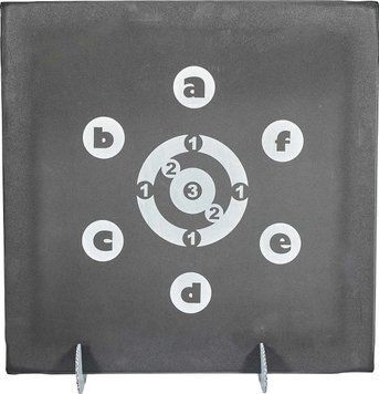 Мишень для стрельбы Yate Start №3, 90x90x7cm, 20 lbs, with PP stand