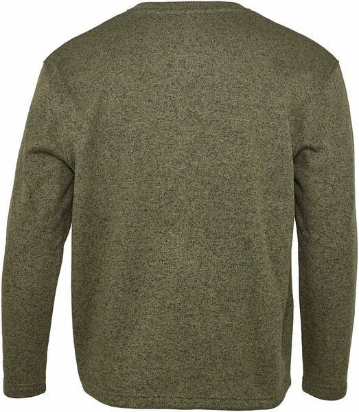 Пуловер Orbis Textil Herrenpullover Strick-Fleece Оливковый, 2XL