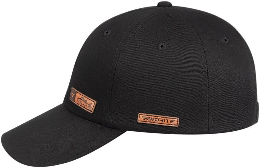 Кепка Favorite Leather Pike 58 Black, 58