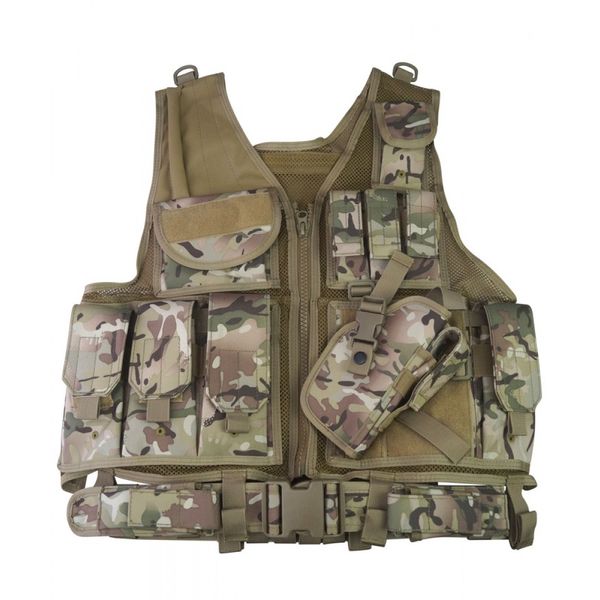 Жилет розгрузка KOMBAT UK Cross-draw Tactical Vest Мультікам