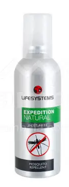 Lifesystems спрей від комах Expedition Natural 100 ml, 34430