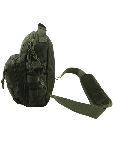 Сумка на плече KOMBAT UK Hex-Stop Explorer Shoulder Bag Оливковий