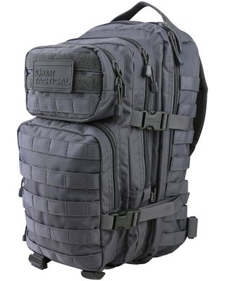 Рюкзак тактический KOMBAT UK Hex-Stop Small Molle Assault Pack 28л Серый