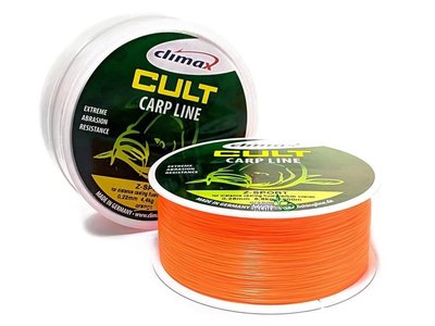 Леска Climax Cult Carp Line Z-Sport Orange 0,28mm 6,8kg 1000m