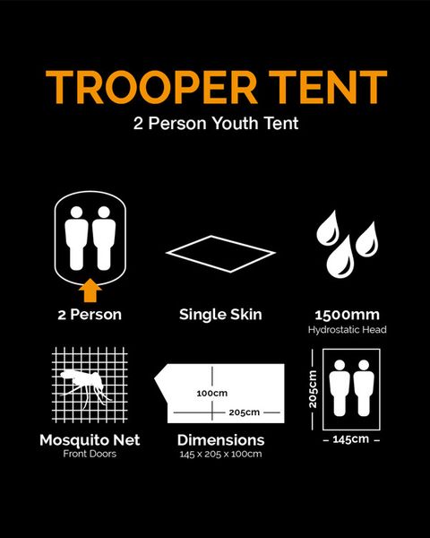 Намет KOMBAT UK Trooper Tent Мультікам