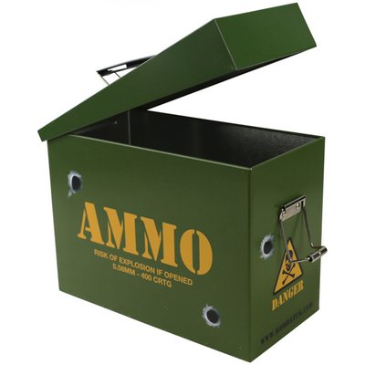 Ящик металевий KOMBAT UK Ammo Tin 20 х 15 х 10 см