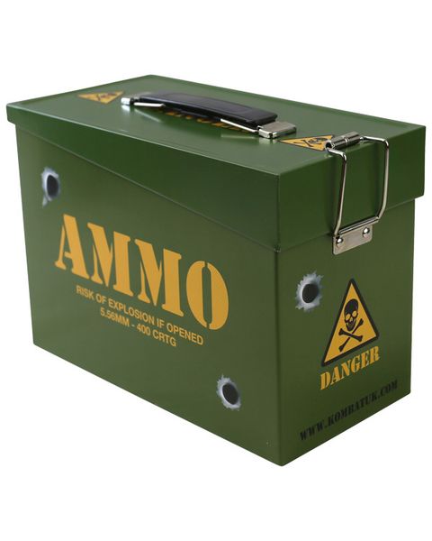 Ящик металлический KOMBAT UK Ammo Tin 20 х 15 х 10 см