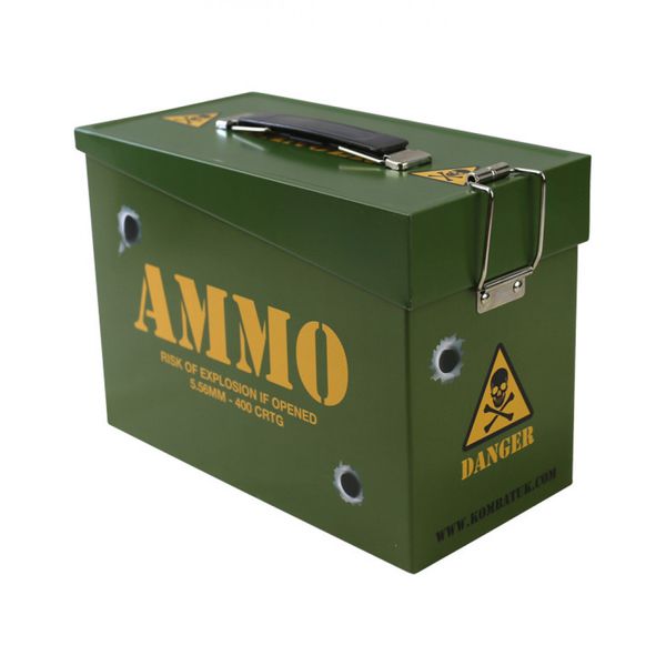 Ящик металевий KOMBAT UK Ammo Tin 20 х 15 х 10 см