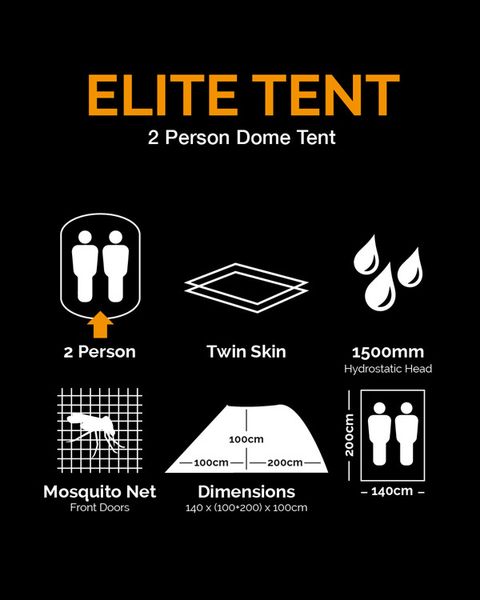 Намет KOMBAT UK Elite Tent 2 Мультікам