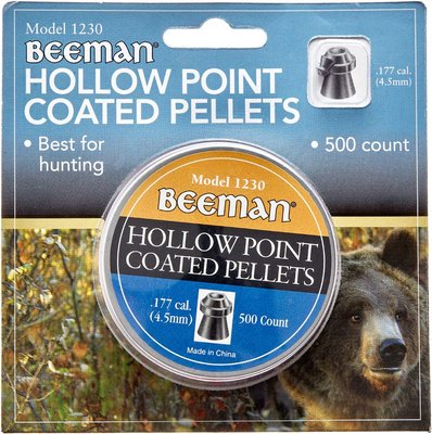 Пули пневм Beeman Hollow Point 4,5 мм , 500 шт/уп, 14290627