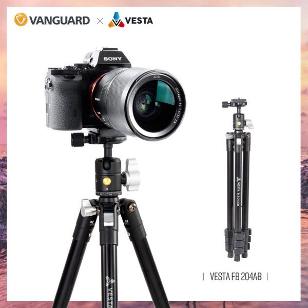 Штатив Vanguard Vesta FB 204AB (Vesta FB 204AB), Чорний, DAS301092