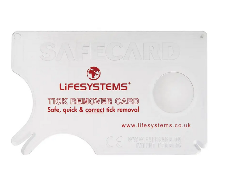 Lifesystems карточка для извлечения клещей Tick Remover Card