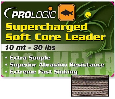 Лидкор Prologic Supercharged Soft Core Leader 5м Camo Silt